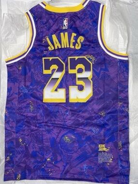 NWT NIKE LeBron James #23 Los Angeles Lakers Select Series Jersey MVP NBA L